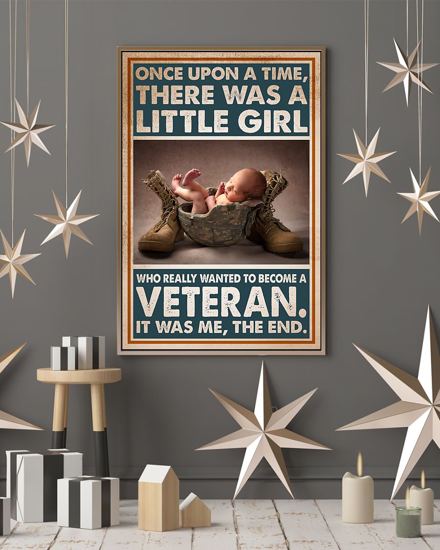 A Litter Girl Wanted To Become A Veteran Poster