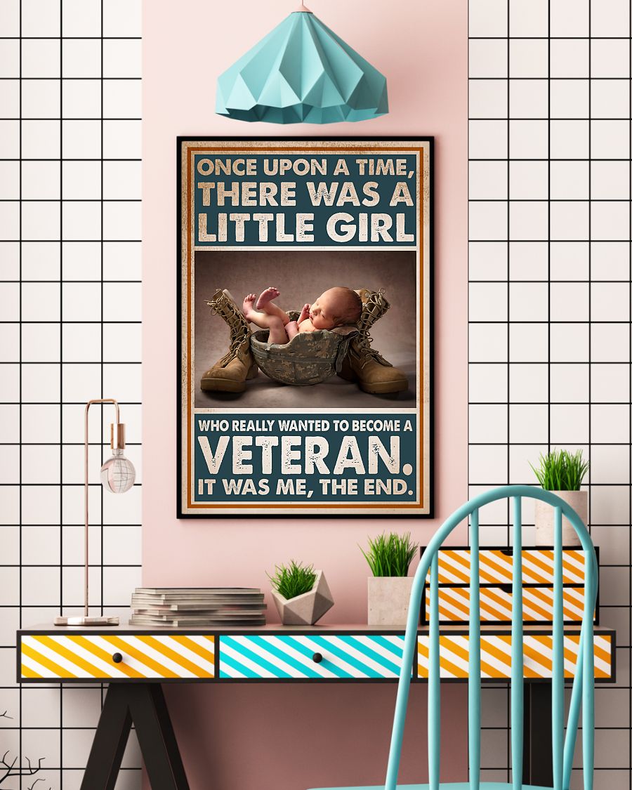 A Litter Girl Wanted To Become A Veteran Poster