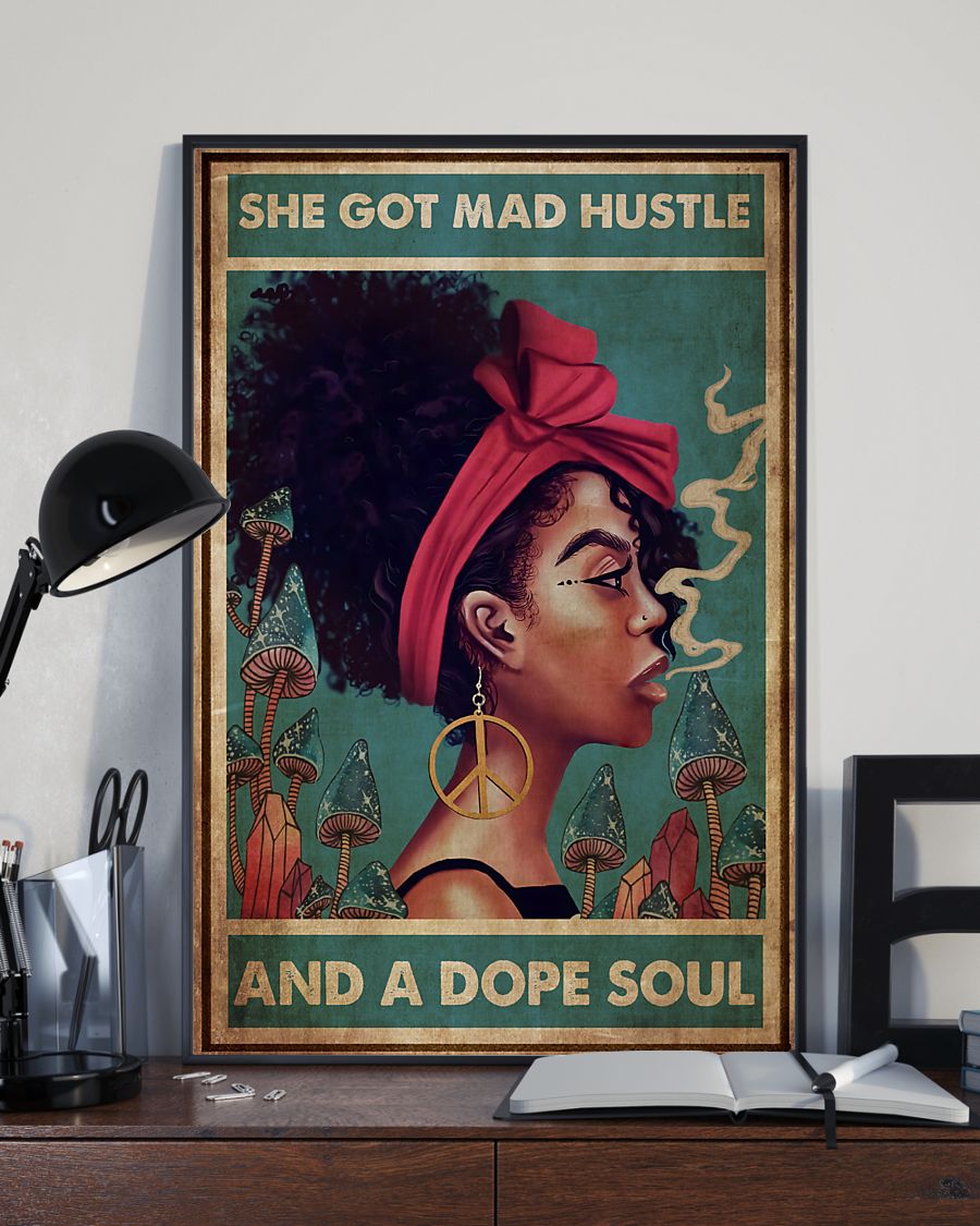 Afro Mad Hustle She Got Mad Hustle Poster