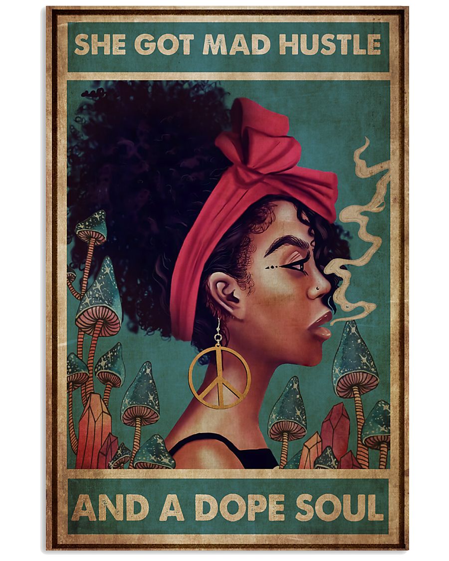 Afro Mad Hustle She Got Mad Hustle Poster