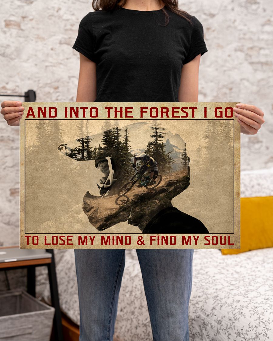 And Into The Forest I Go To Lose My Mind And Find My Soul Posterx