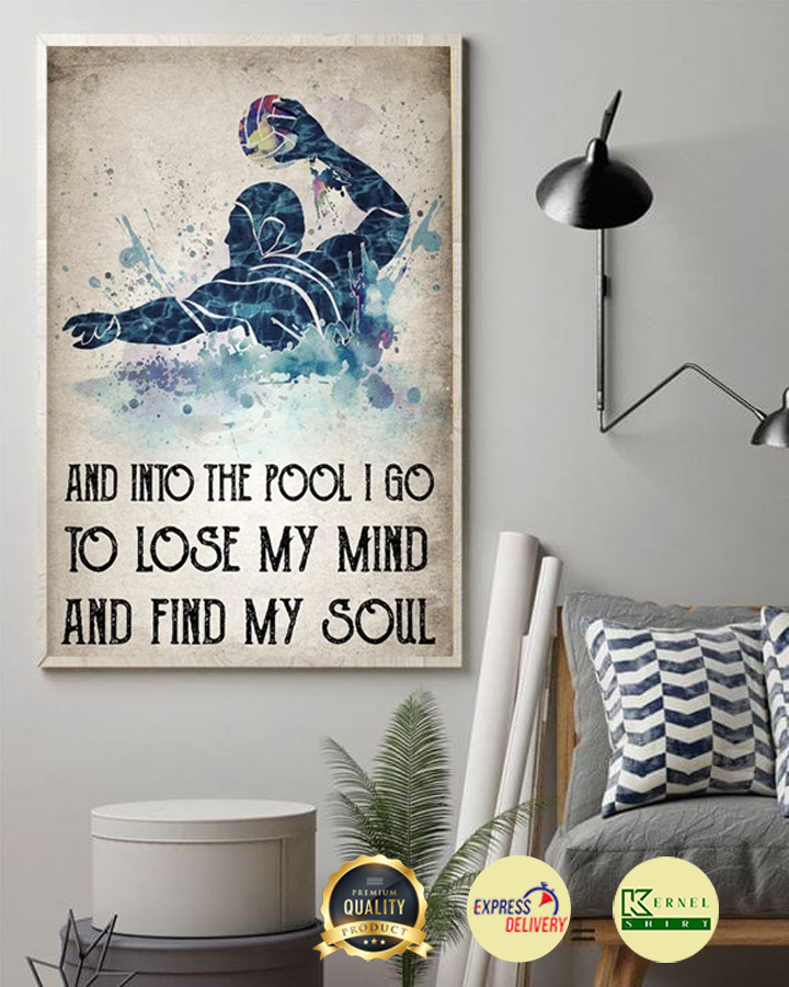 And into the pool i go to close my mind poster 2