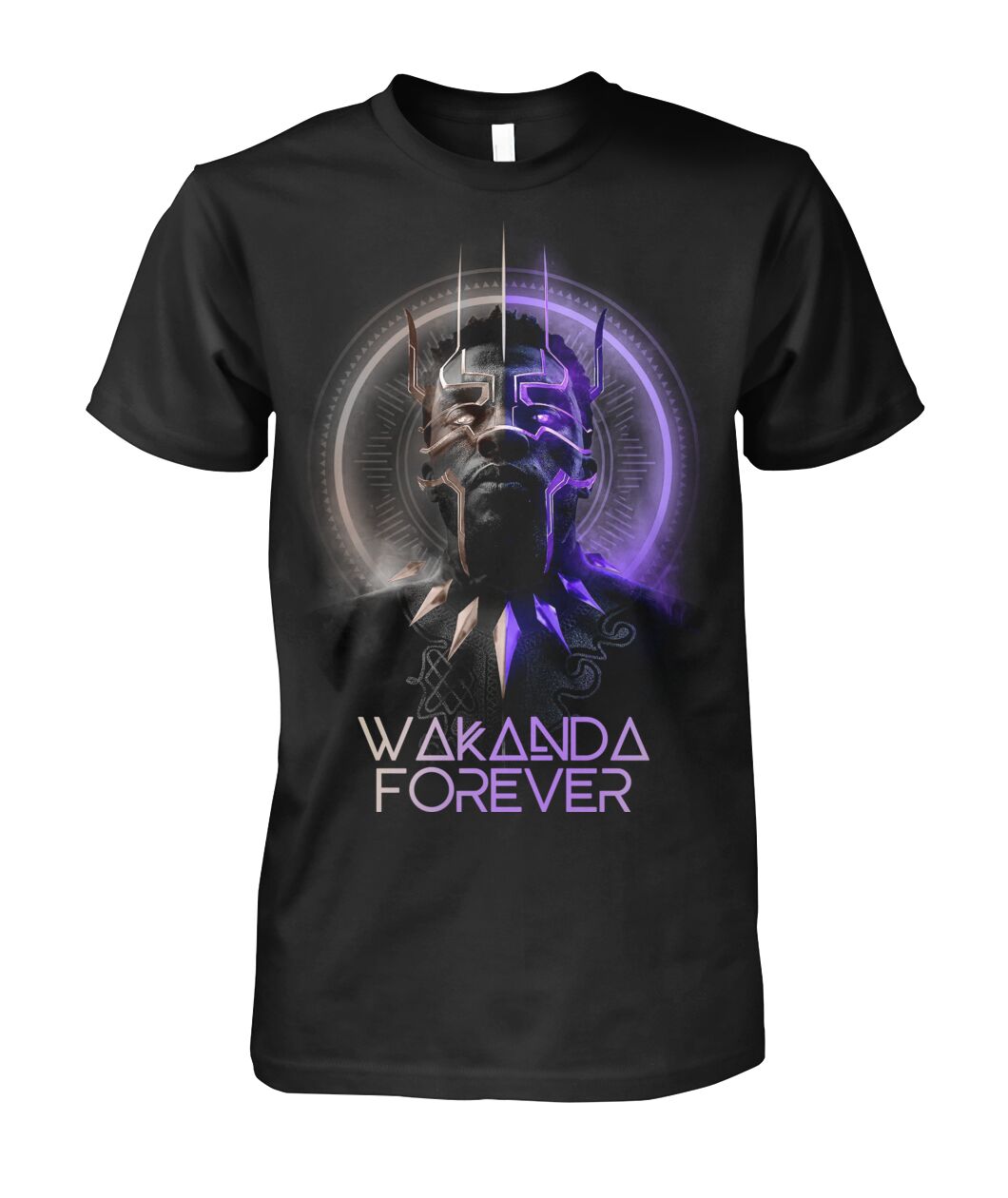 Black Panther Chadwick Boseman Wakanda Forever T-shirt