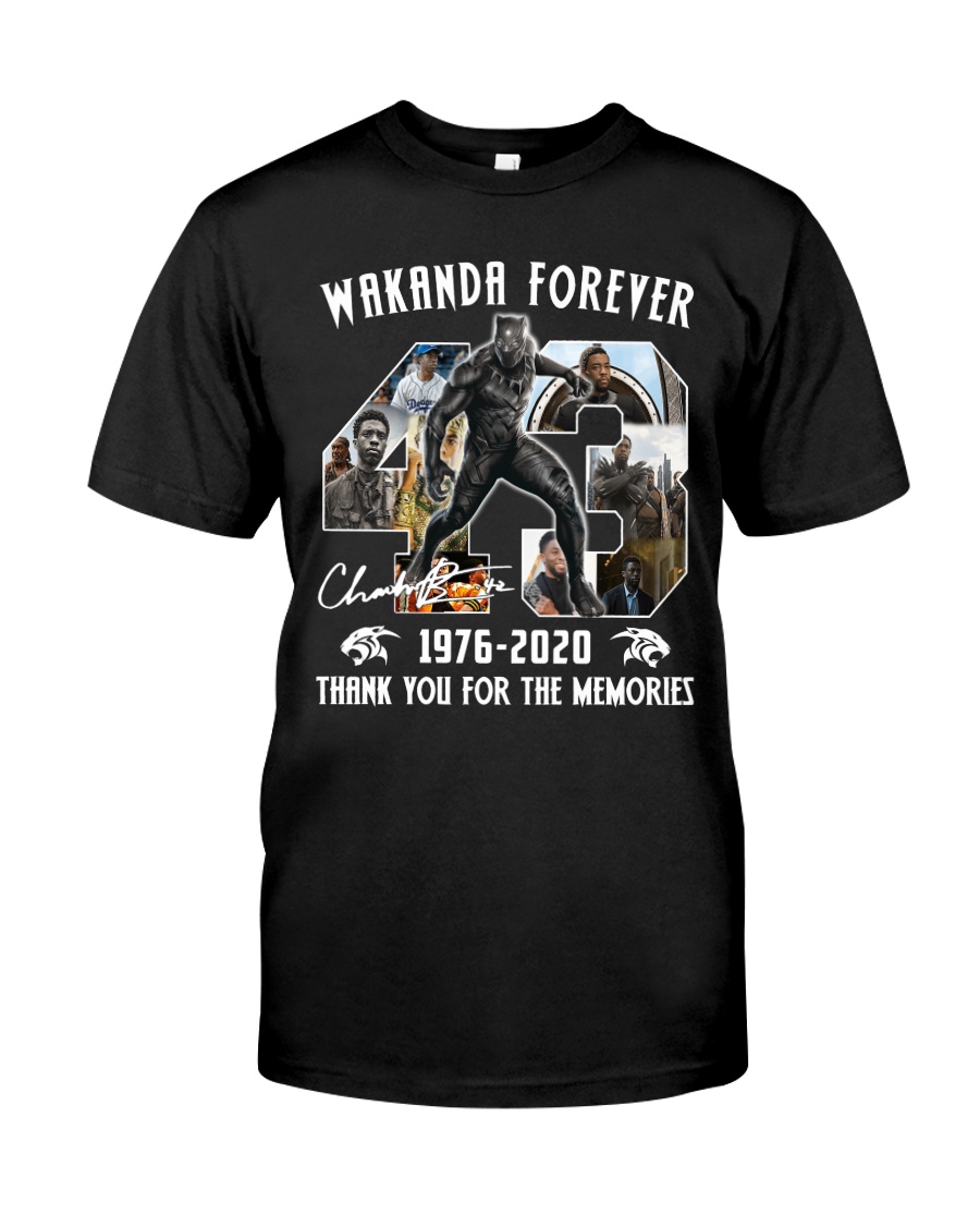 Black Panther Wakanda Forever Thank For The Memories shirt