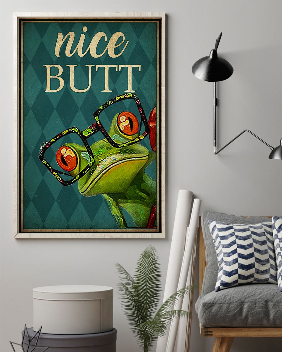 Frog Nice Butt Posterz