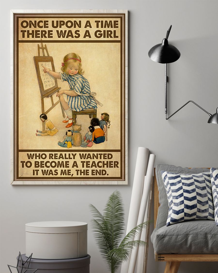 Girl OUAT Wanted To Become Teacher Poster