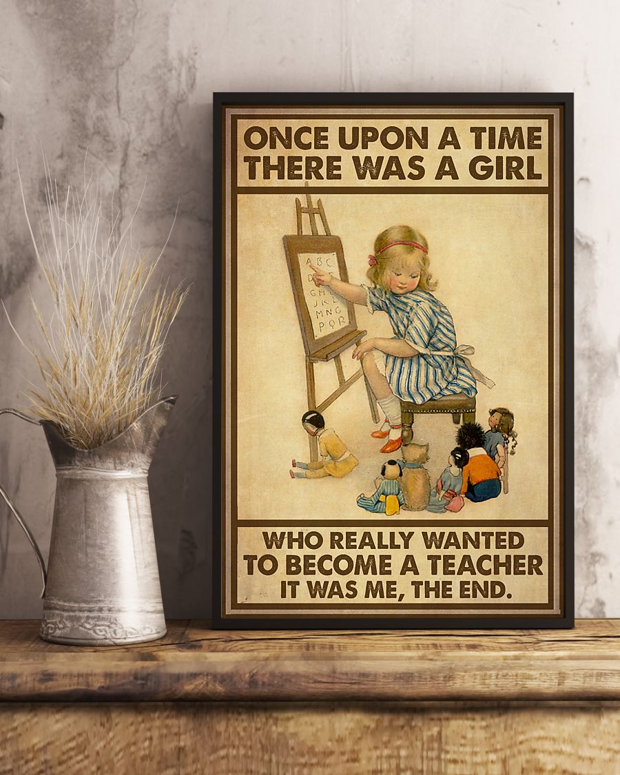 Girl OUAT Wanted To Become Teacher Poster