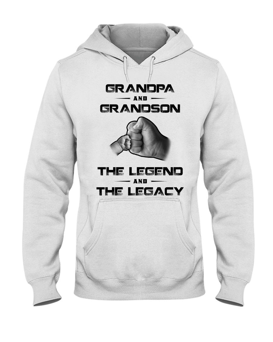 Grandpa And Grandson The Legend And The Legacy Hoodie