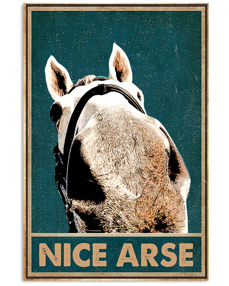 Horse Nice Arse Poster