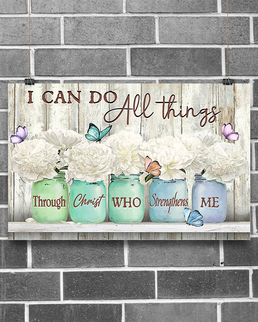 I can do all things through Christ who strengthens me poster 2