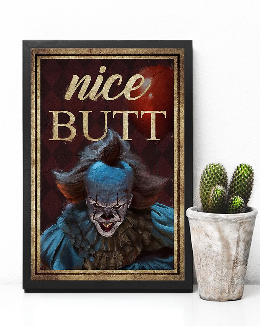 IT Pennywise Nice Butt poster