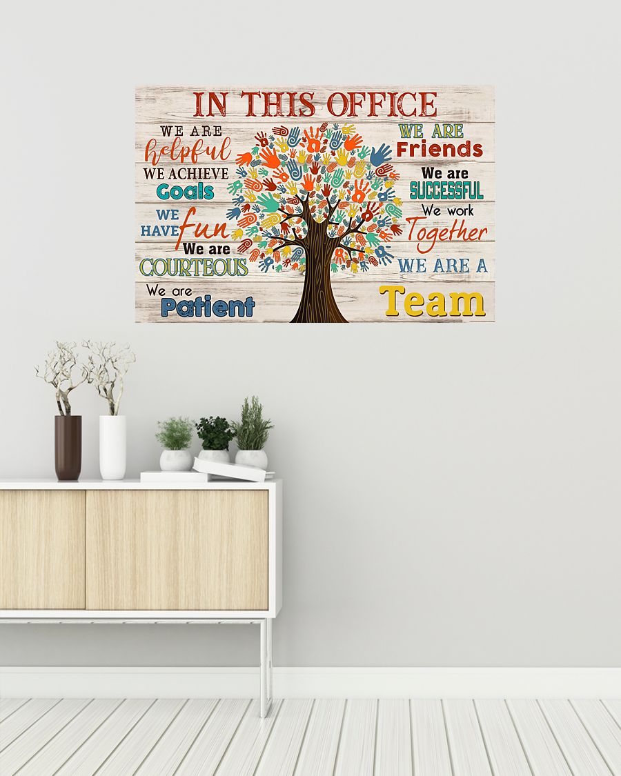 In This Office We Are A Team Poster2