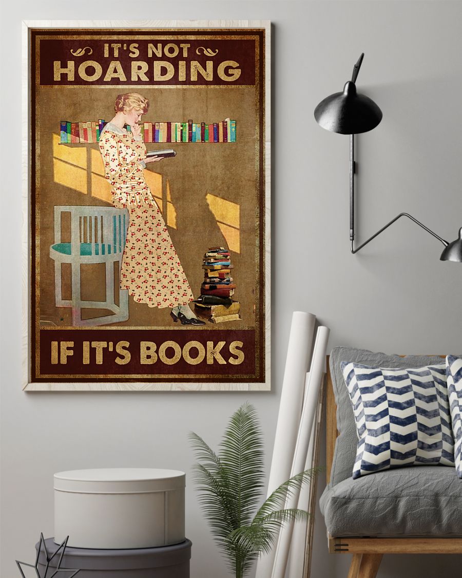 It's not hoarding If it's books posterx