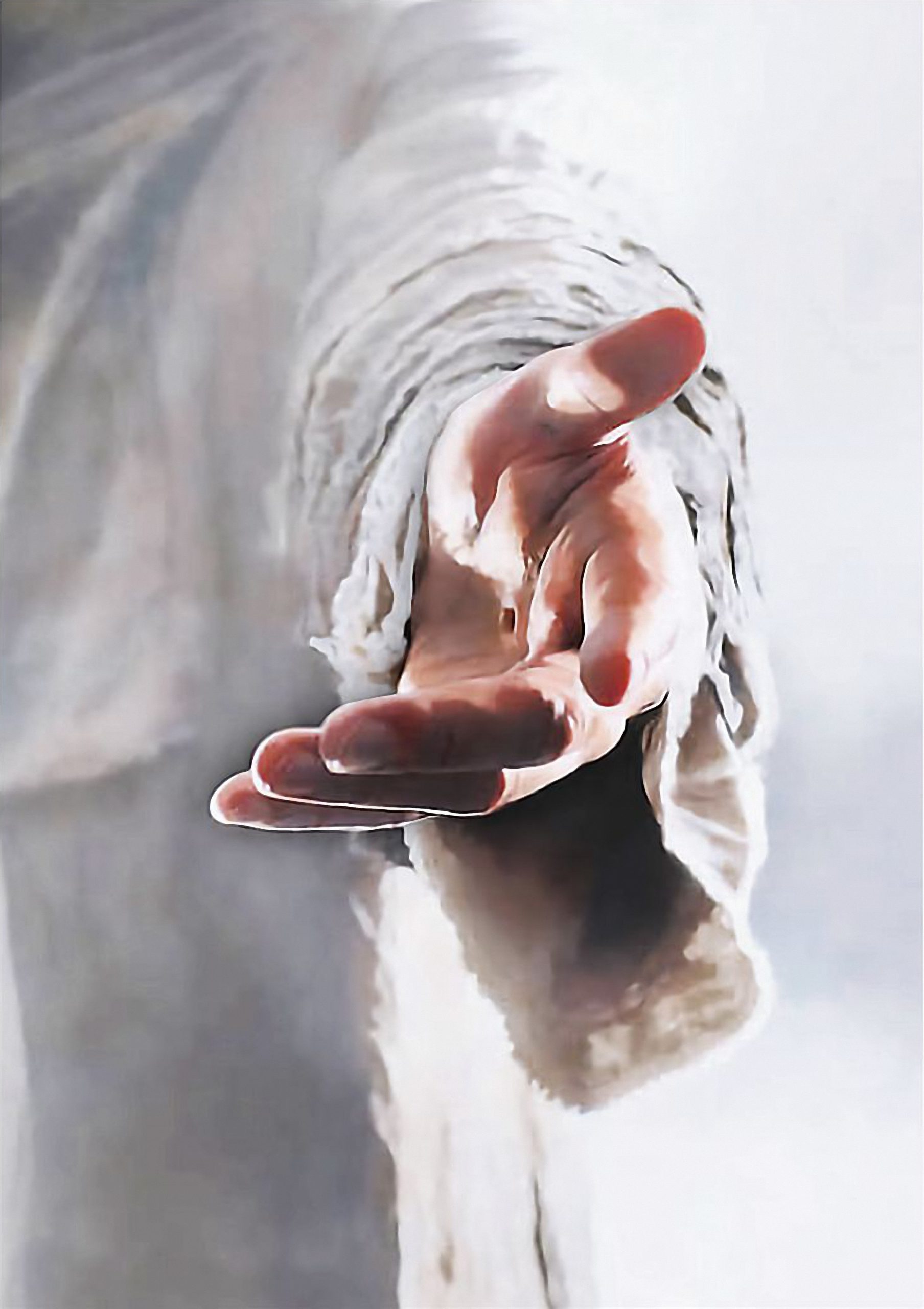 Jesus Christ Give me your hand poster