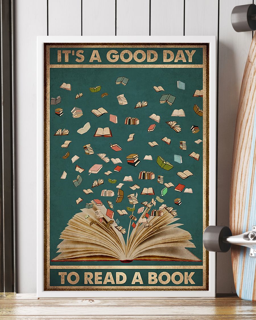 Librarian It is A Good Day To Read A Book Poster