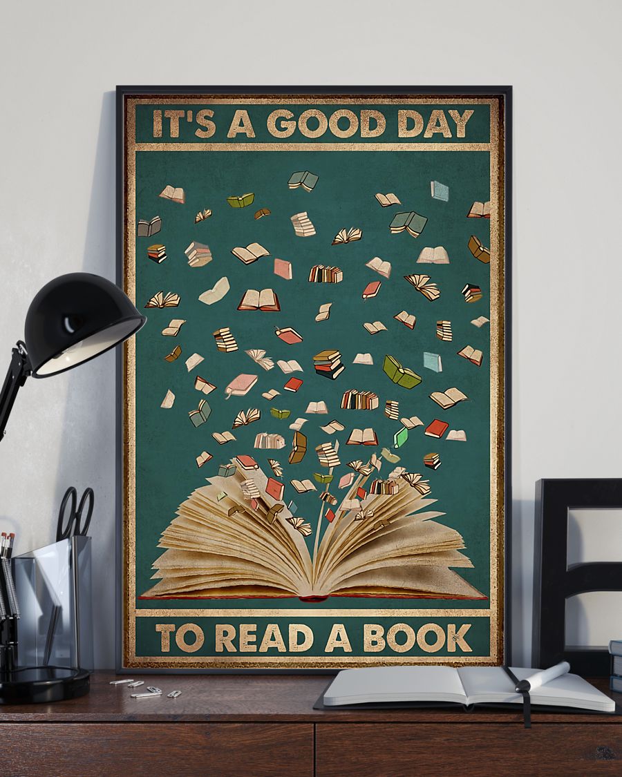 Librarian It is A Good Day To Read A Book Poster