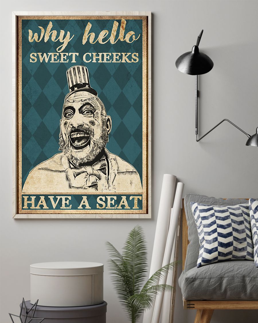 Magician Zombie cheeks have a seat Vertical Poster