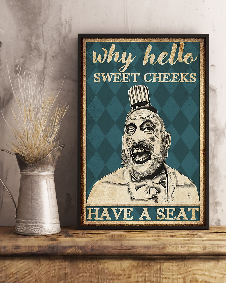Magician Zombie cheeks have a seat Vertical Poster