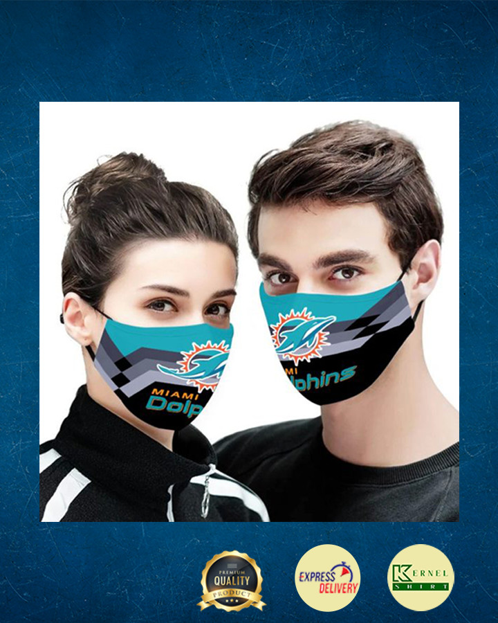 Miami Dolphins American Football Face Mask