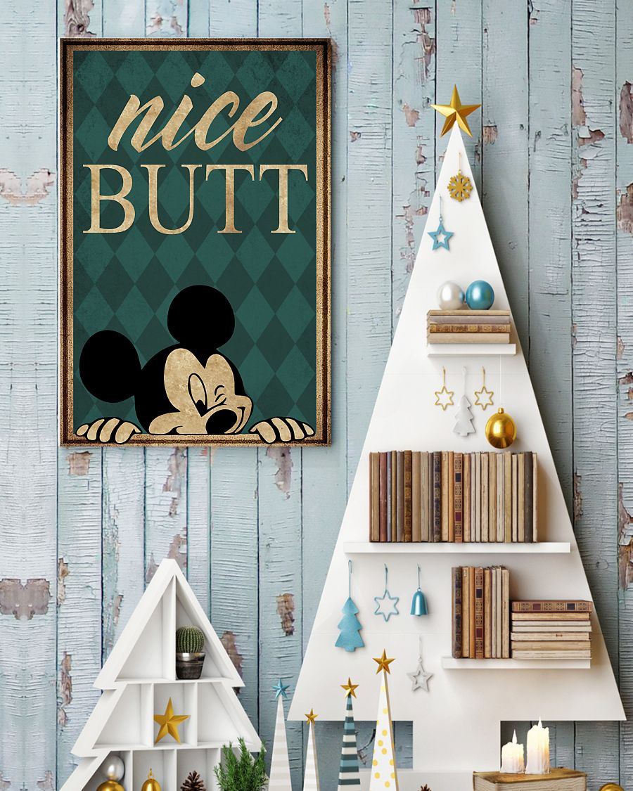 Mickey Mouse Nice butt Poster