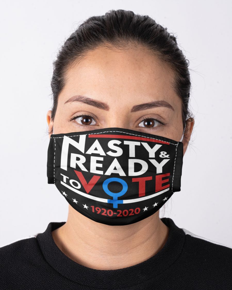 Nasty Ready To Vote 2020 Face Mask