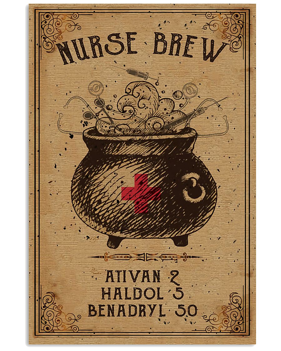 Nurse brew Poster