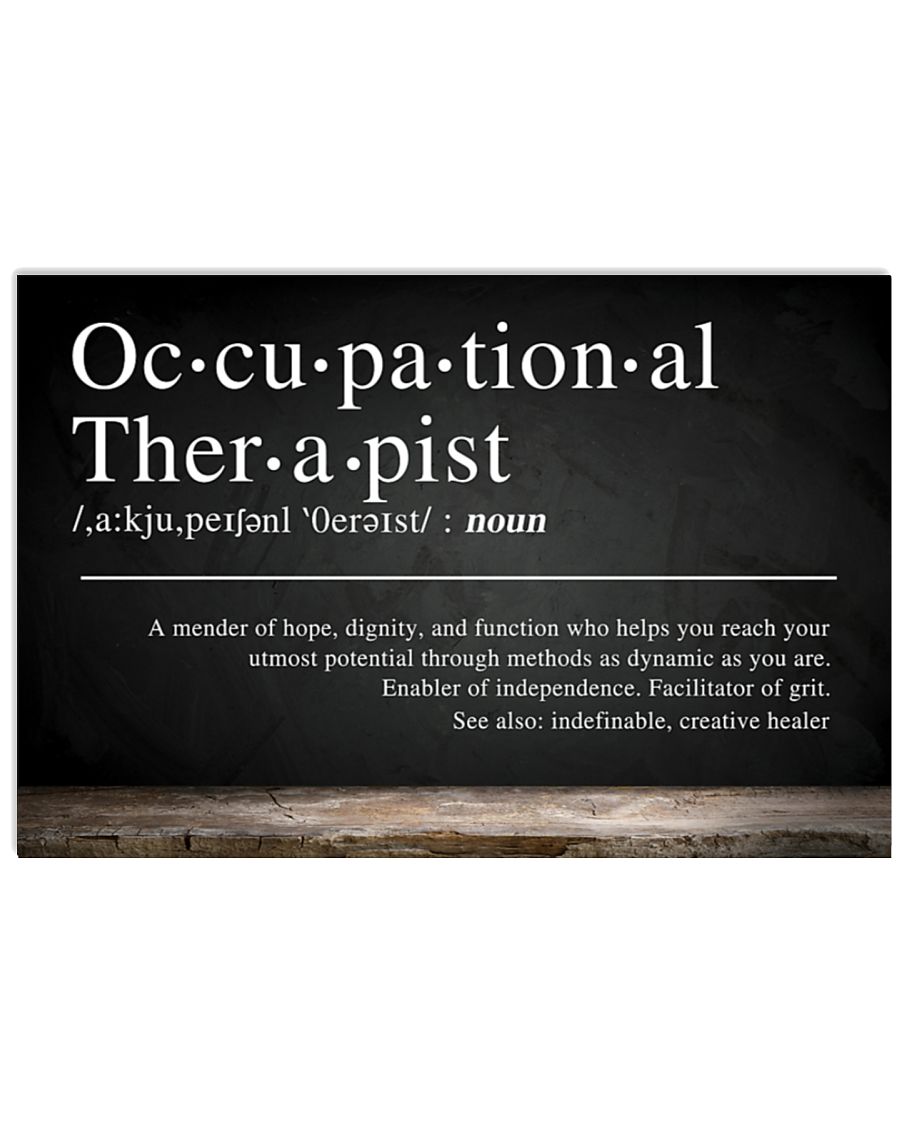 Occupational Therapist Definition Posterz