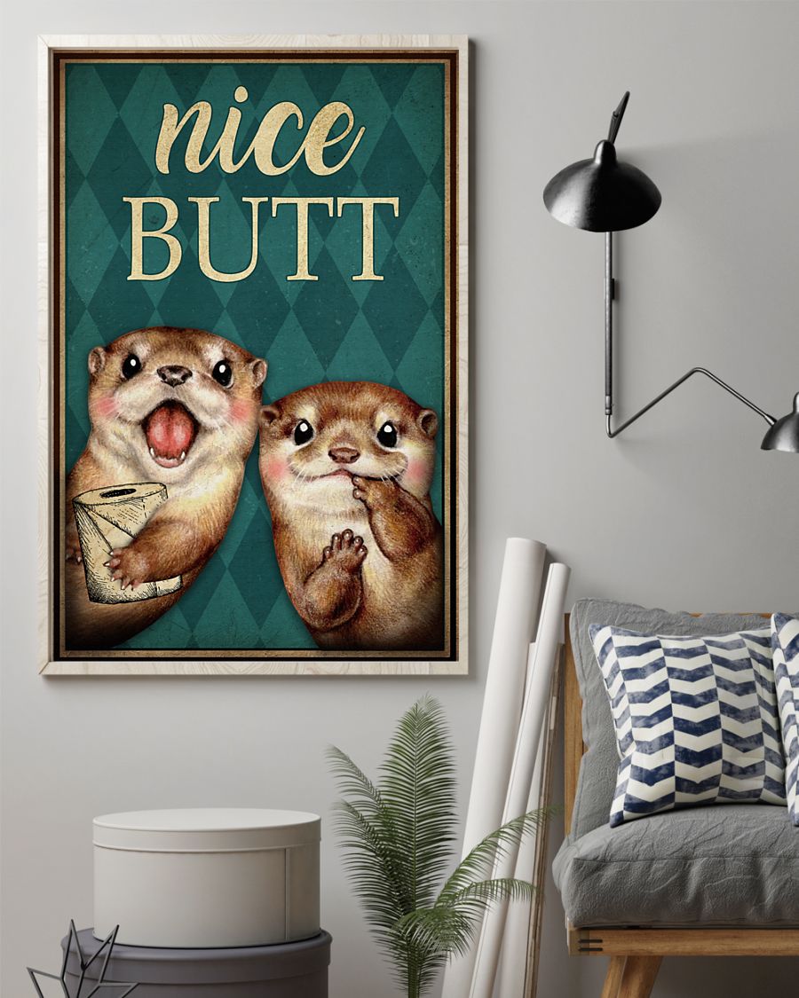 Otter Nice Butt Posterx