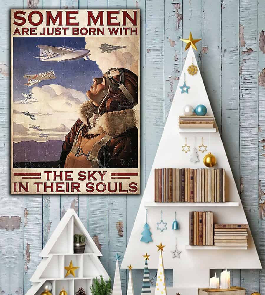 Pilot Some men are just born with the sky in their souls poster