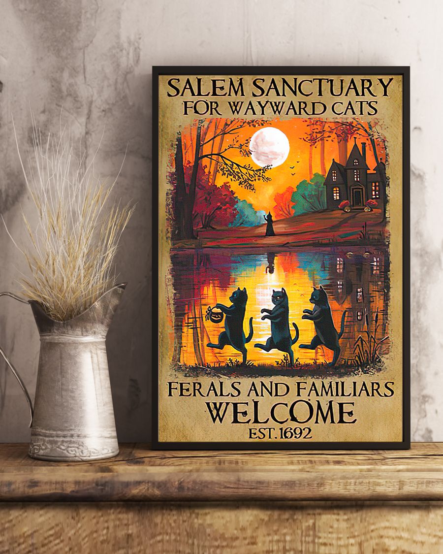 Salem Sanctuary for Wayward Cats Poster Poster