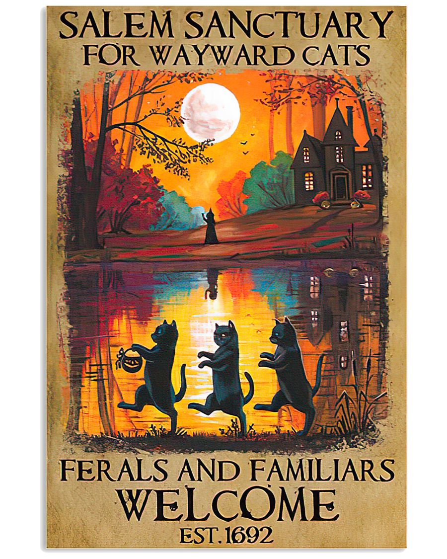 Salem Sanctuary for Wayward Cats Poster Poster
