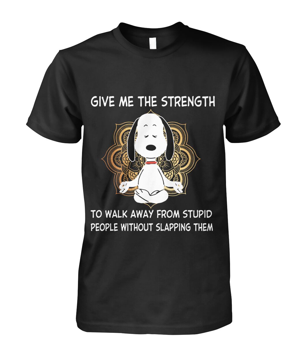 Snoopy Yoga Give Me the Strength Shirt
