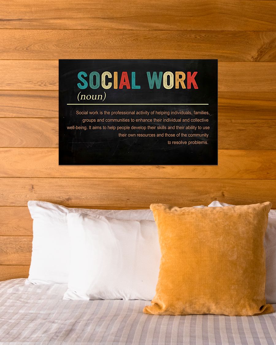 Social Worker Definition Poster4