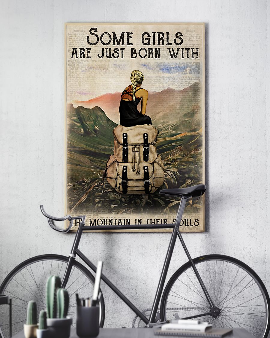 Some Girls Born With The Mountain Poster