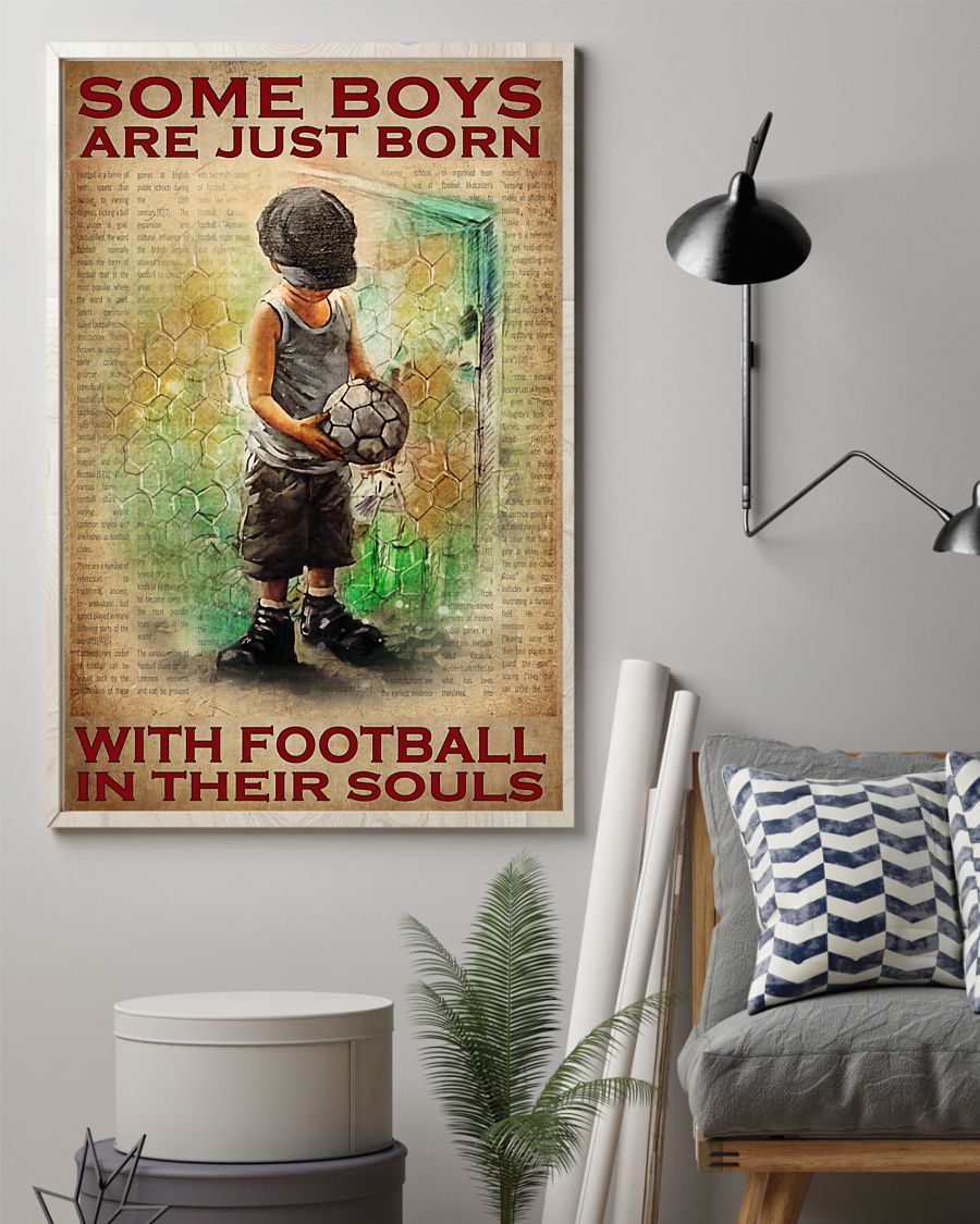 Some boys are just born with football in their souls poster2