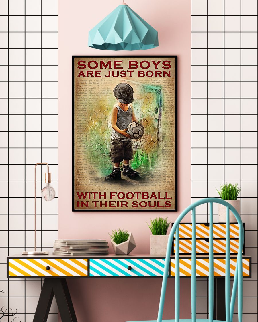 Some boys are just born with football in their souls poster4