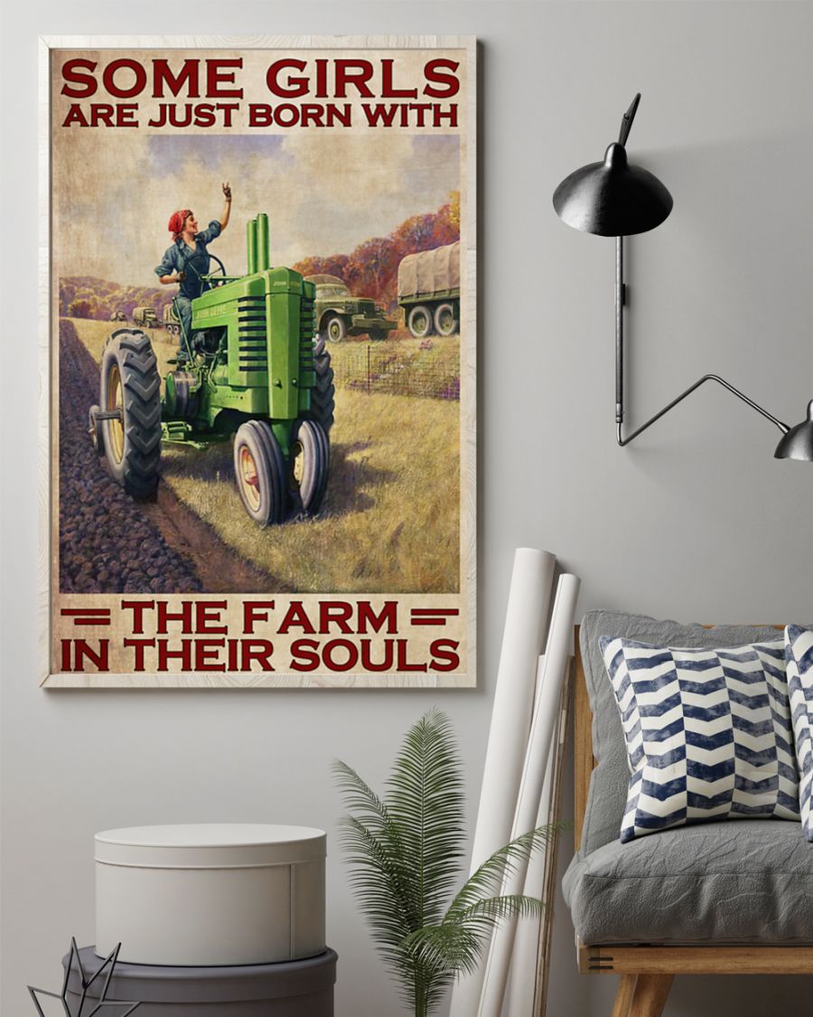Some girls are just born with the farm in their souls poster2