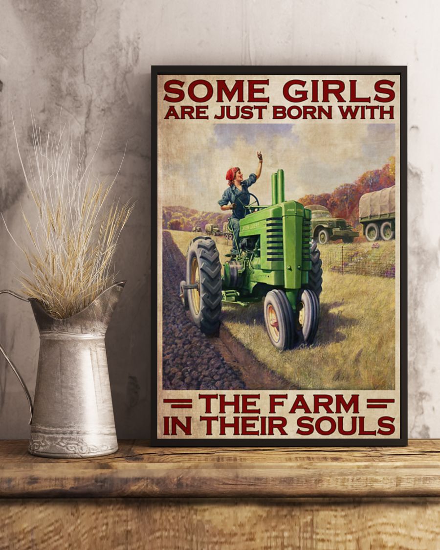 Some girls are just born with the farm in their souls poster4