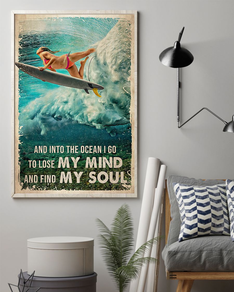Surfing Everything will kill you so choose something fun poster