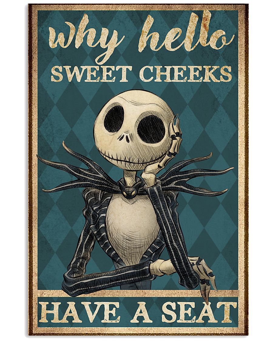 Sweet cheeks have a seat Poster