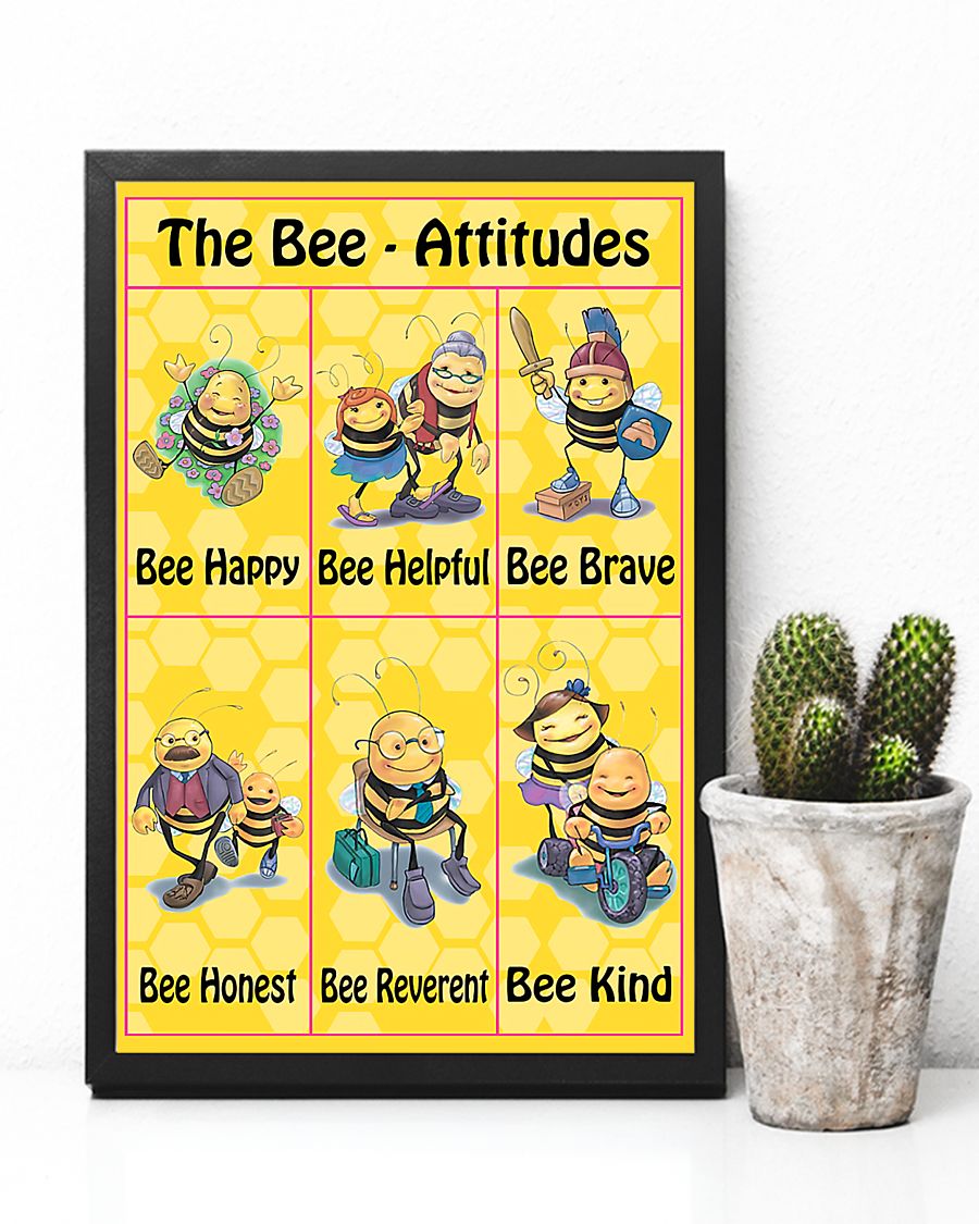 Teacher The Bee Attitudes Posterc