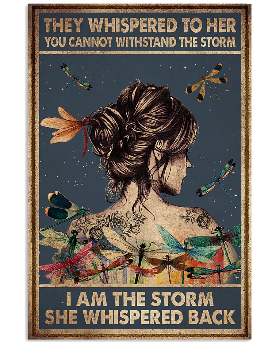 They whispered to her, i am the storm poster