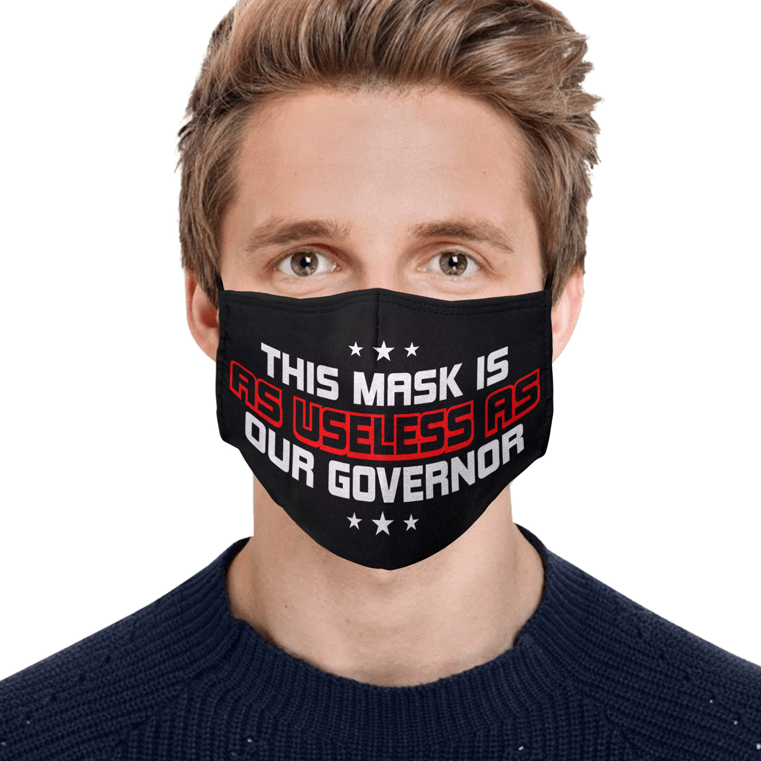 This mask is as useless as our governor face mask