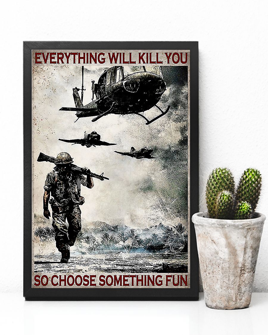 Veteran Choose Something Fun Poster