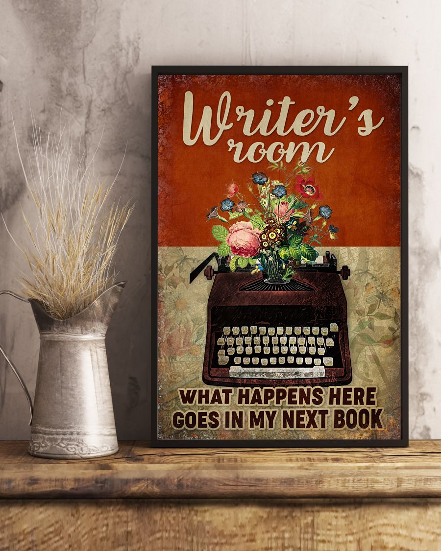 Writer's Room What Happens Here Goes In My Next Book Posterx