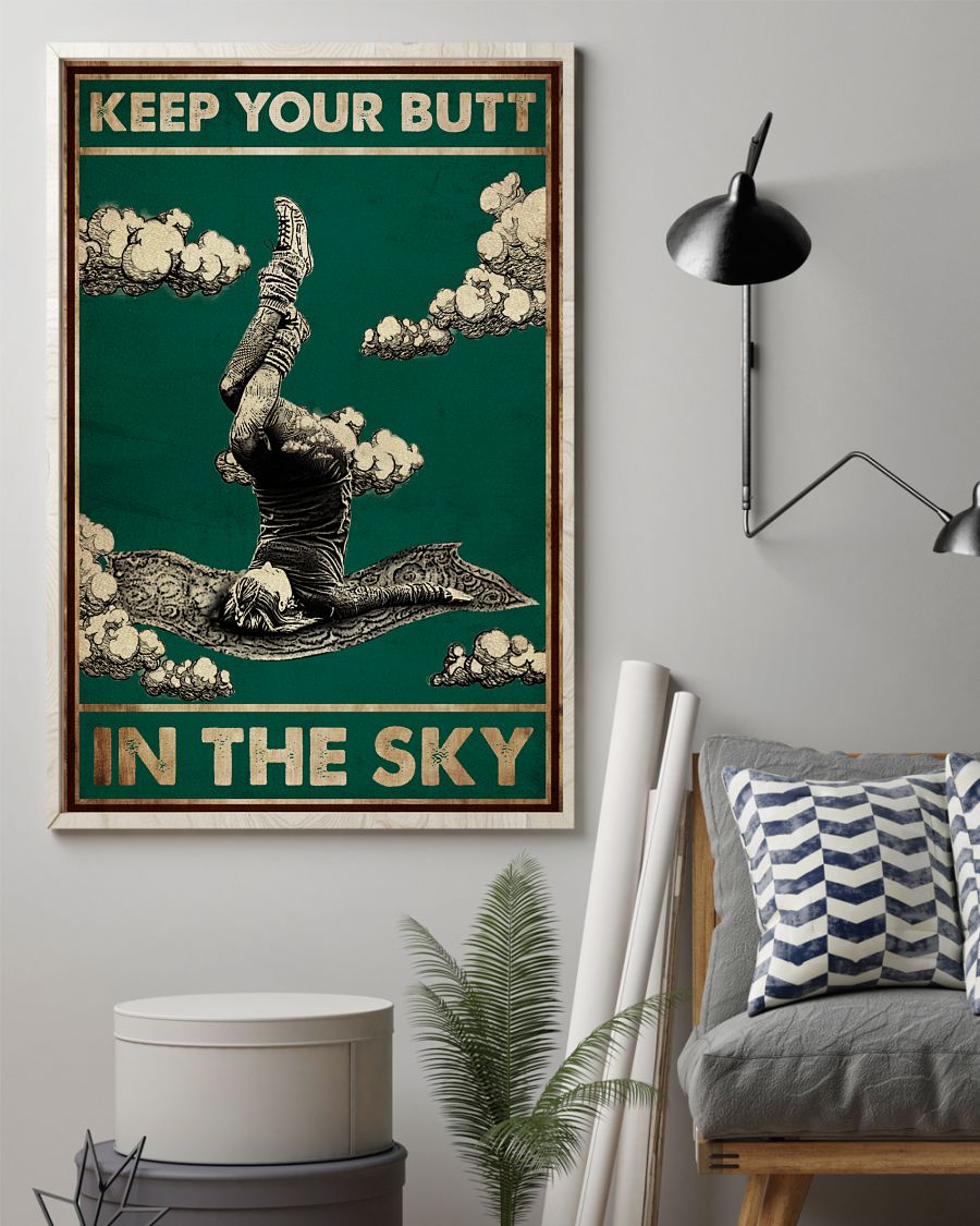 Yoga Keep Your Butt In The Sky Posterz