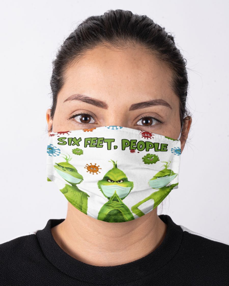 corona virus six feet people face mask 1