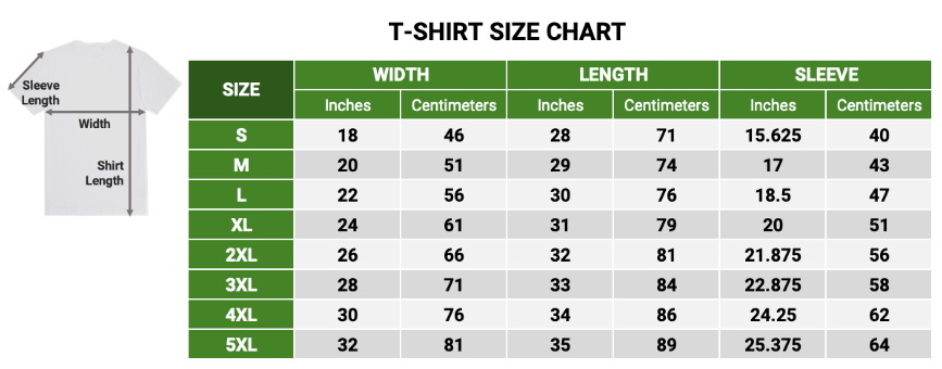 Size Chart Shop Trending Fashion In Usa And Eu