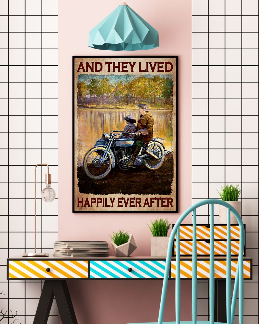 Top Selling Grandma And Child And They Lived Happily Ever After Poster
