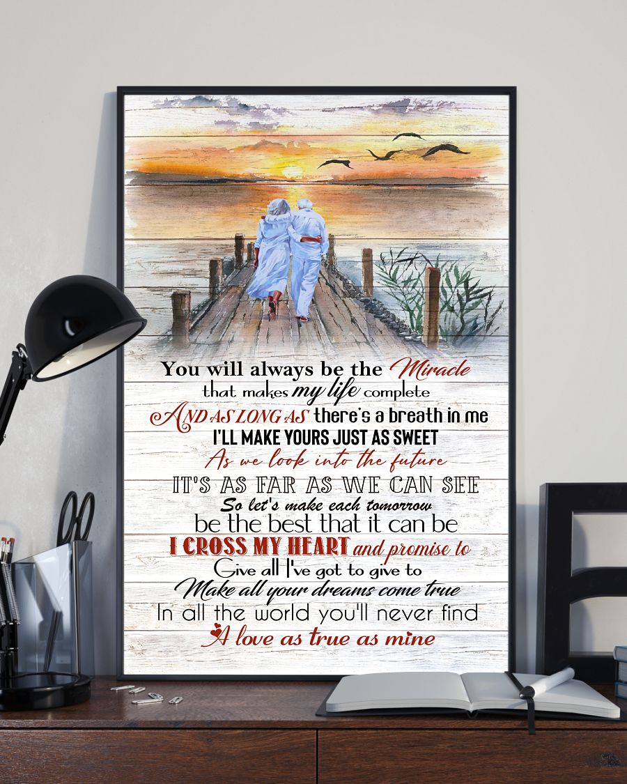 Drop Shipping I Cross My Heart And Promise To Give All I've Got To Give Poster